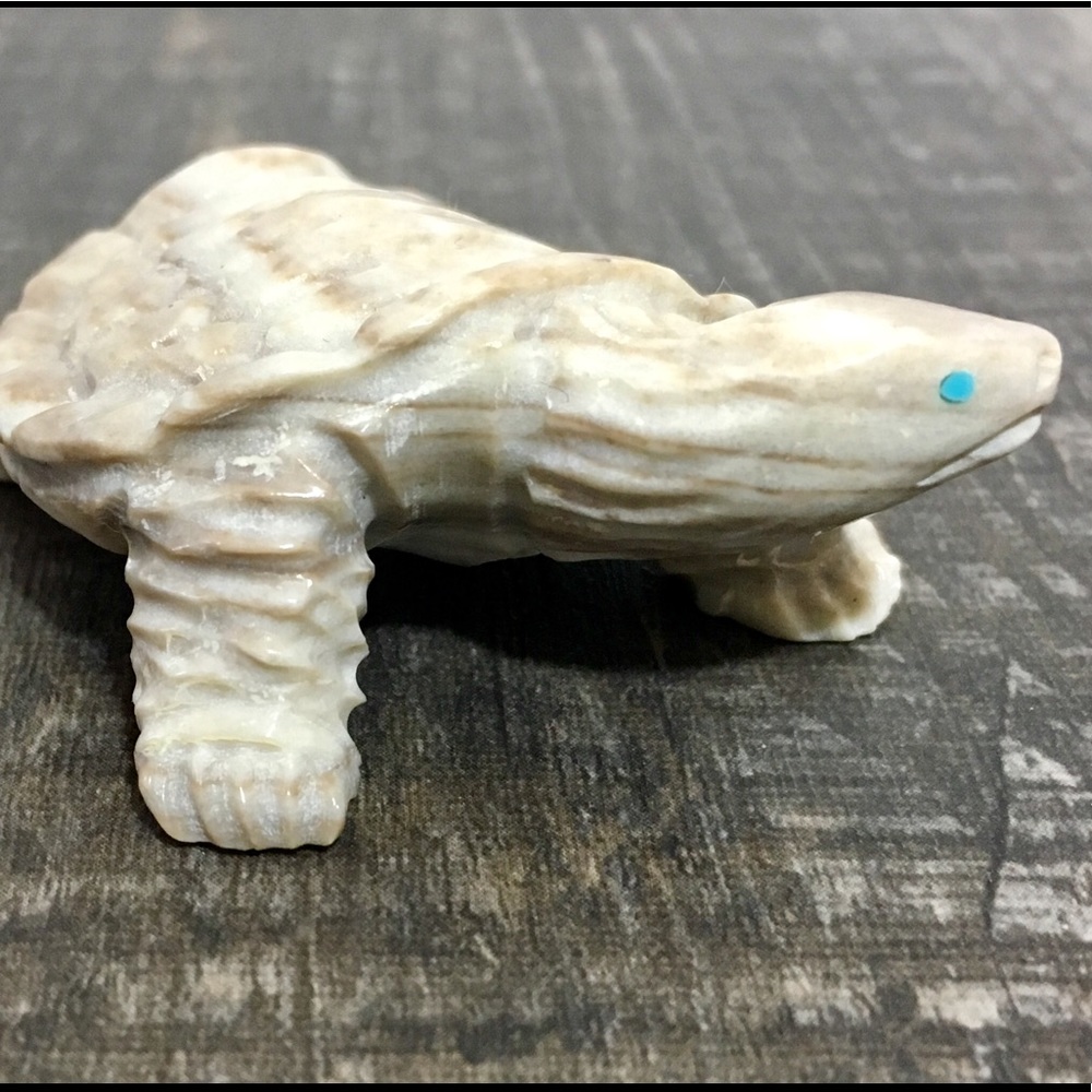 Turtle, Stone Native American Craved Turtle